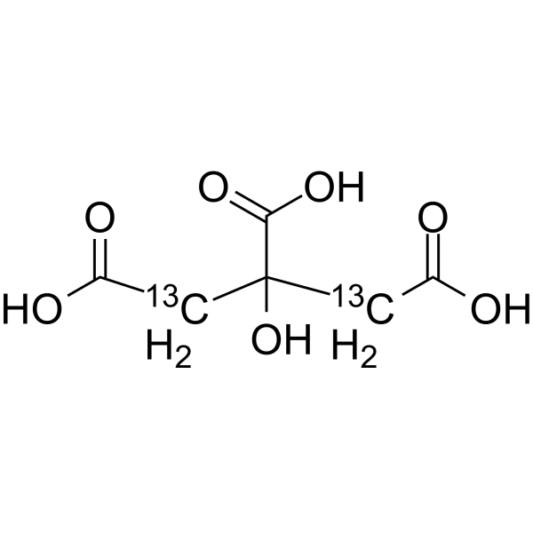 Citric acid-2,4-13C2 (citric acid-2,4-13C2) 121633-50-9